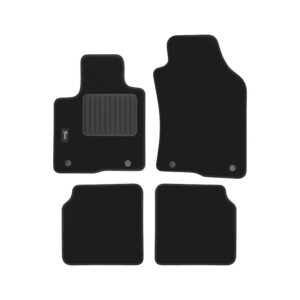 Kit 4 Tappetini Per Lancia New Ypsilon, Con Logo Ricamato