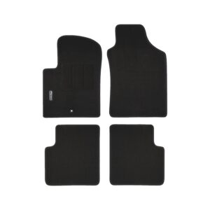 Kit 4 Tappetini Per Nuova Fiat 500 (2007-2012), Con Logo Ricamato