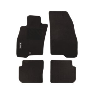 Kit 4 Tappetini Per Fiat Nuova Punto (2012-2013), Con Logo Ricamato